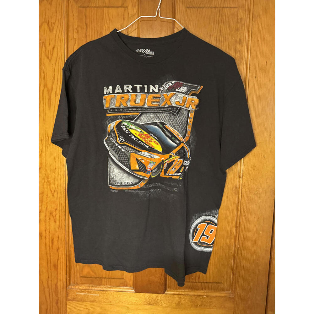 Martin Truex Jr. #19 Racing T-Shirt Black XL